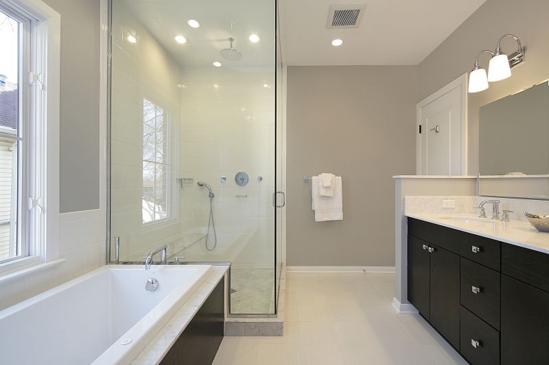 Contemporary Shower Setup